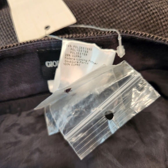 Giorgio Armani Houndstooth Print Skirt Size Italy 46 US 10 NWT Office career - Picture 7 of 8